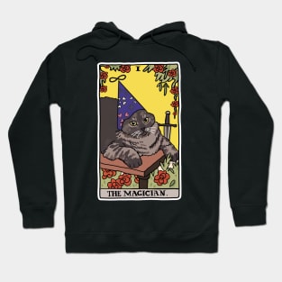 The magician tarot deck - funny tarot cat Hoodie